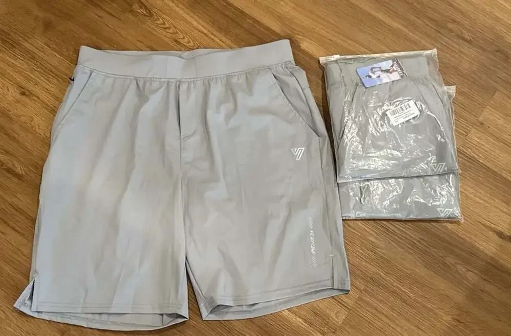 Yerfone Men's Athletic Running Shorts with Pockets